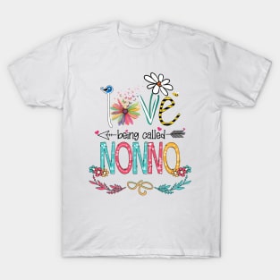 Love Being Called Nonno Happy Mother's Day T-Shirt